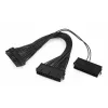 GEMBIRD CC-PSU24-01 24-Pin ATX Power Extension Cable, Male to Female, 30 cm, Black