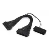 GEMBIRD CC-PSU24-01 24-Pin ATX Power Extension Cable, Male to Female, 30 cm, Black