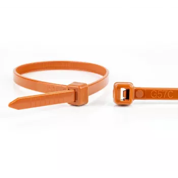 WKK Plastic Cable Tie Brown 300x4.8mm 100 pcs