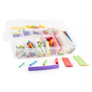 WKK Heat Shrink Tubing Assortment Multicolour 127-Piece H-2 Z