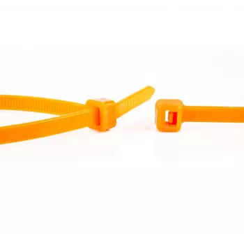 WKK Orange Nylon Cable Tie 300x4.8mm 100 Pieces (110196371)