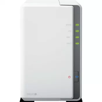 Synology DS223j 2-Bay 8TB NAS with 2x 4TB Synology HAT3300-4T HDD