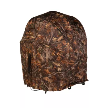 Stealth Gear Two Men Hide - 2-Person Pop-Up Wildlife Photography Chair Hide with Forest Camouflage