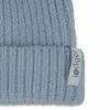 Lodger 100% Merino Wool Baby Beanie Hat Blue Fogg 6-12 Months