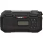 PerfectPro E-100 Emergency Radio with Solar Panel, Hand Crank, LED Flashlight, Power Bank, AM/FM, IPX3