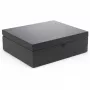 Bredemeijer Tea Bag Box with 6 Compartments, Black