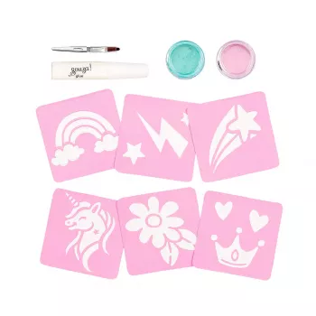 Souza! Unicorn Glitter Temporary Tattoos 12 pcs