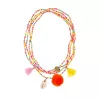 Souza! Sylvie Multicolored Beaded Necklace with Charms - 4 Strands for Toddlers