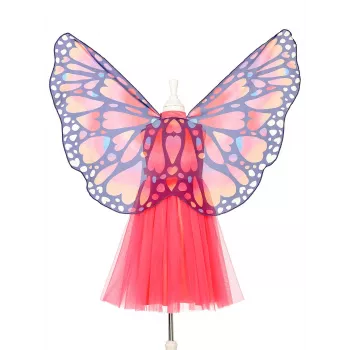 Souza! Papillon Butterfly Costume Dress and Wings 8-10 Years