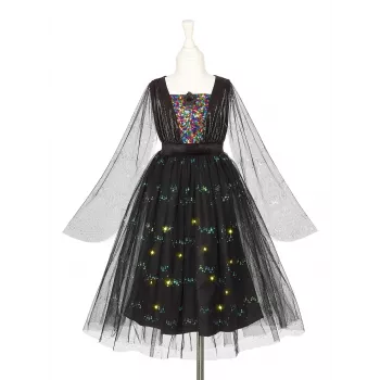 SOUZA! Agatha Witch Costume Dress with LED Lights for Girls 5-7 Years
