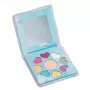 Souza! Children's Eyeshadow Palette with Mirror in Fluffy Unicorn Case, 9 Shades
