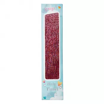Souza! Clip-On Hair Extension Pink - Children's Dress-Up Synthetic Hair Piece