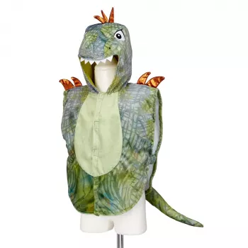 Souza! T-Rex Dinosaur Costume Cape for 2-Year-Olds, Green