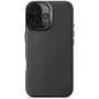 Decoded Leather Backcover for Apple iPhone 16 - Black