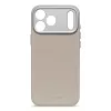 Decoded Leather Back Cover for iPhone 17 Pro Max MagSafe Compatible Solid Clay