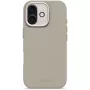 Decoded AntiMicrobial Silicone Back Cover for iPhone 17 MagSafe Compatible Soft Taupe