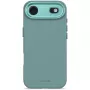 Decoded AntiMicrobial Silicone Backcover for iPhone 15 Pro Max, Retro Blue