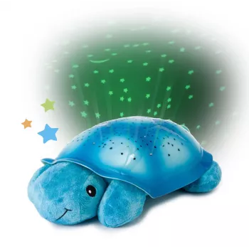 Cloud B Turtle Night Light Projector Blue