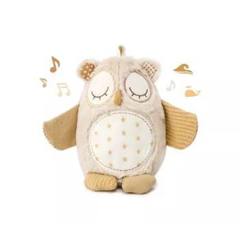 Cloud b Nighty Night Owl Smart Sensor Sound Machine Plush Toy