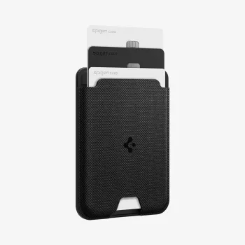 SPIGEN Urban Fit Wallet MagSafe Magnetic Card Holder for Galaxy S Black