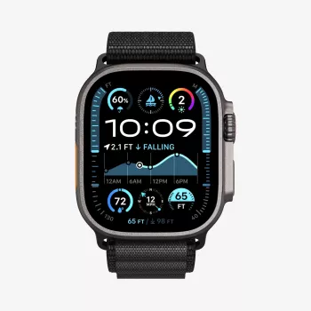 Spigen WBF1 Band Apple Watch 8 / 9 / 10 / 11 / SE / Ultra (44 / 45 / 46 / 49 mm) Black