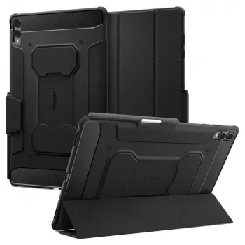 Spigen Rugged Armor Pro Case for Samsung Galaxy Tab S11 Ultra 14.6 inch, Black (ACS10150)