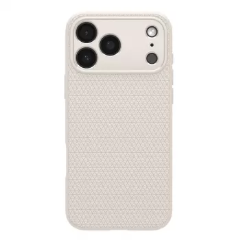 Spigen Liquid Air iPhone 17 Pro Case Natural Titanium