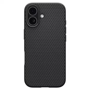 Spigen Liquid Air Case for iPhone 17, Matte Black
