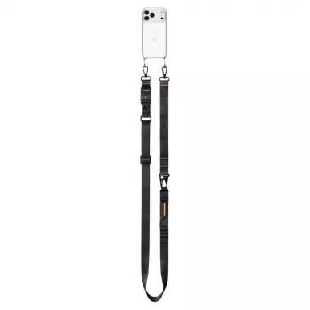 Spigen DA30M Universal Lanyard Strap Crossbody Black