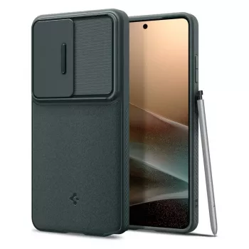 Spigen Optik Armor Galaxy S26 Ultra Abyss Green