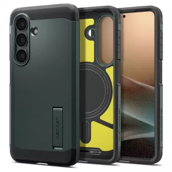 Spigen Tough Armor Mag MagSafe Case for Samsung Galaxy S26+ - Green