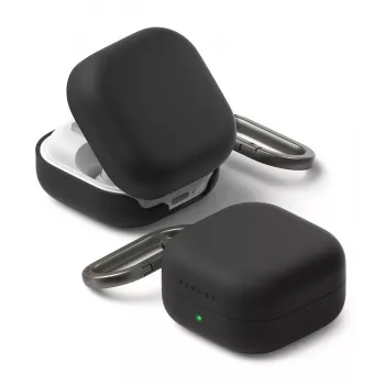 RINGKE Silicone Case for Samsung Galaxy Buds 4 / 4 Pro - Black