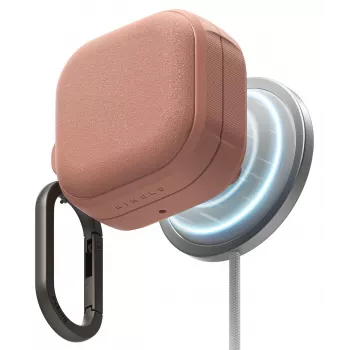 Ringke Onyx Magnetic MagSafe Case for Samsung Galaxy Buds 4 / 4 Pro - Constant Coral