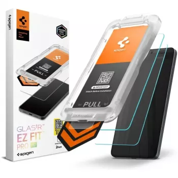 Spigen Glas.tR EZ Fit Pro AC HD 2-Pack Tempered Glass Screen Protector for Samsung Galaxy S26+ Plus Clear