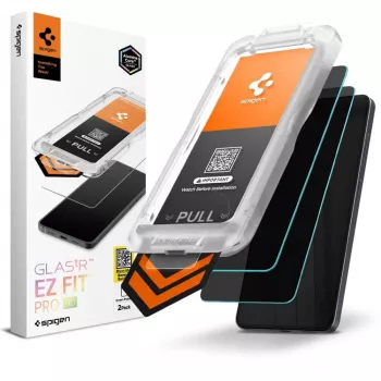 Spigen Glas.tR EZ Fit Pro AC HD Privacy Screen Protector 2-Pack for Samsung Galaxy S26+ Plus