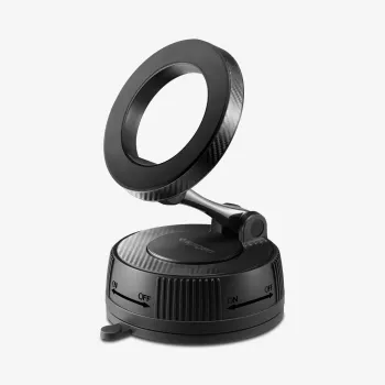 SPIGEN MFT36 VacuumLock Magnetic MagSafe Dashboard Car Mount Black