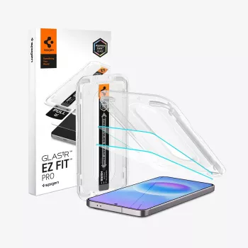 Spigen Glas.tR EZ Fit Pro 2-Pack Tempered Glass Screen Protector for Samsung Galaxy A57 5G Clear