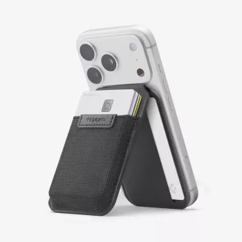 SPIGEN S314-4 Slim Fold Tripod Wallet MagSafe Black