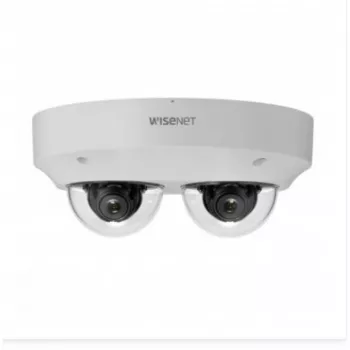 HANWHA VISION PNM-C7083RVD Network Multi-Directional IR Dome Camera, 2x 2MP, 3-6mm, WDR 150dB, IP66, IK10, PoE+