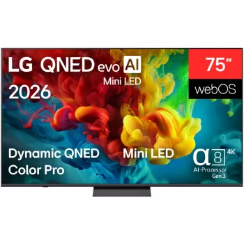LG 75QNED83B6A 75-inch QNED MiniLED 4K Smart TV (2024)
