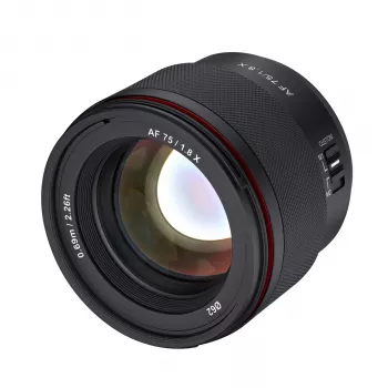 Samyang AF 75mm f/1.8 FE Lens for Fujifilm X