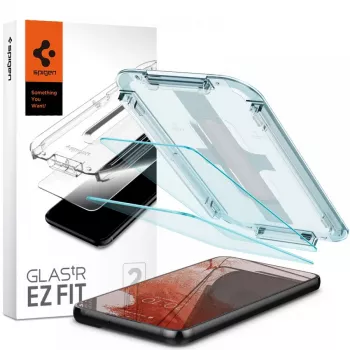 Spigen Glas.tR EZ Fit Tempered Glass Screen Protector 2-Pack for Samsung Galaxy S22
