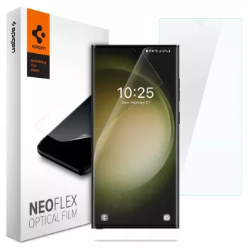 Spigen Neo Flex Screen Protector for Samsung Galaxy S23 Ultra (Transparent) - 2 Pack