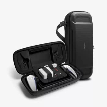 Spigen Rugged Armor Pro Case for Sony PlayStation Portal - Black