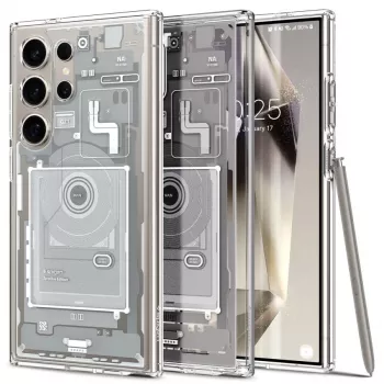 Spigen Ultra Hybrid Zero One Case for Samsung Galaxy S23 Ultra 6.8 inch Transparent