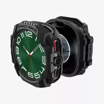 Spigen Rugged Armor Samsung Galaxy Watch Ultra (47mm) Matte Black