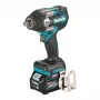 Makita TW008GM201 Cordless Impact Wrench 1/2 inch Square Drive 1100 Nm 170 mm 2 Batteries, Charger Included