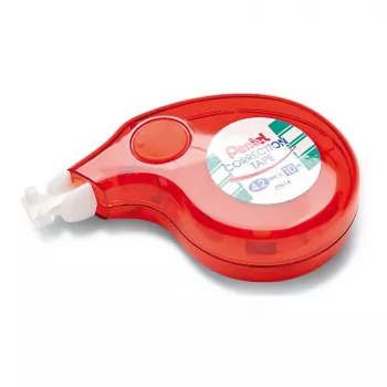 Pentel Correction Tape XZTN14BW 4.2 mm White Tape Translucent Blue/Green Dispenser Refillable