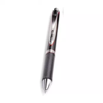 Pentel EnerGel Gel Roller Pen 0.35mm Red Document-Proof