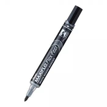 Pentel Maxiflo Flex-Feel Whiteboard Marker MWL5SBF-AX Black